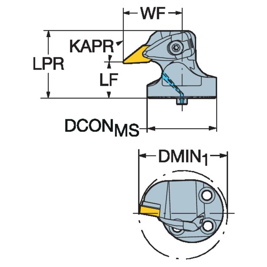 570-DVUNL-40-16X Head for Back Boring