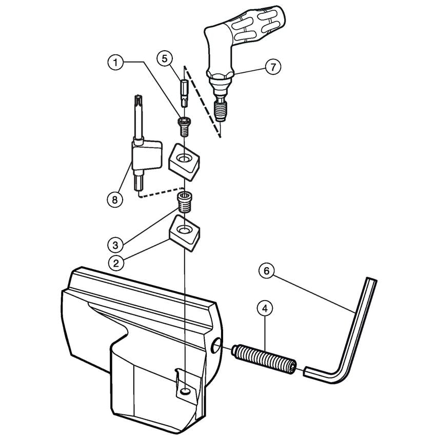 570-SVLBR-80-16 Head for Turning