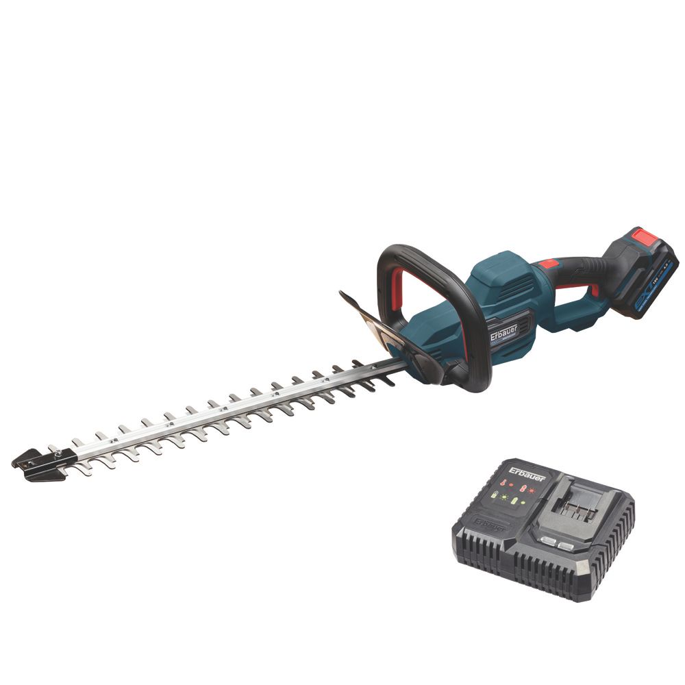 Erbauer  EHT18-Li 55cm 18V 1 x 5.0Ah Li-Ion EXT Brushless Cordless Hedge Trimmer