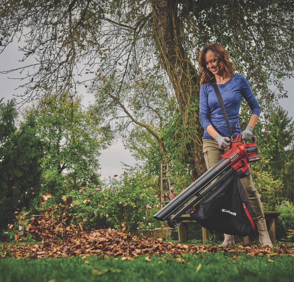 Einhell Venturro 18/210 18V Li-Ion Power X-Change Brushless Cordless Leaf Blower Vac - Bare