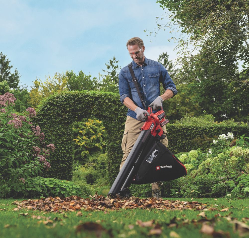 Einhell Venturro 18/210 18V Li-Ion Power X-Change Brushless Cordless Leaf Blower Vac - Bare
