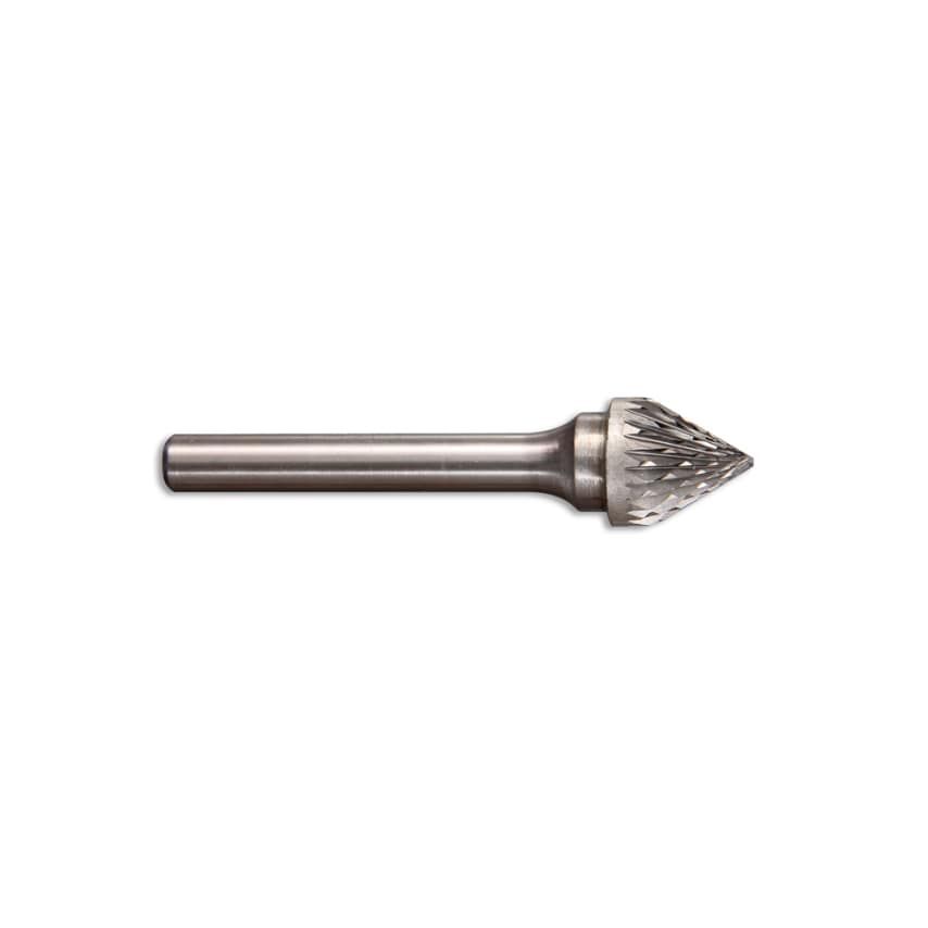 5/8"X17X6MM 60 Countersink Burr Express Cut Shape J