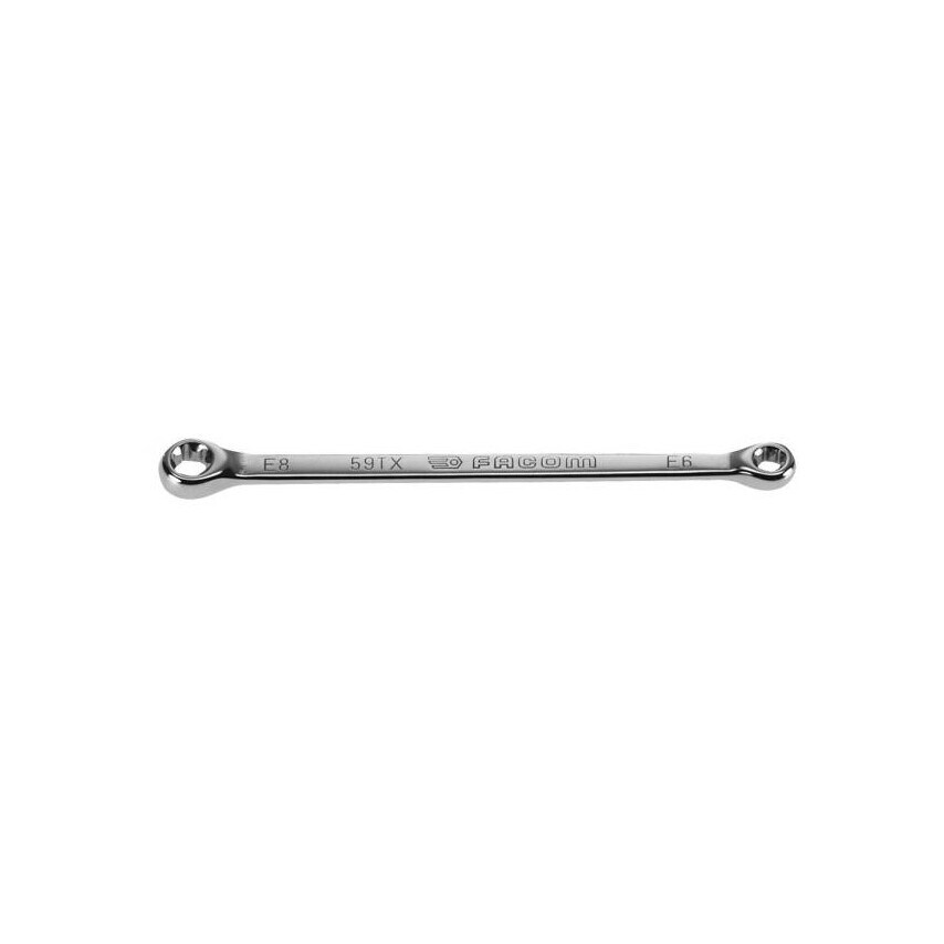 59TX.6X8 Straight Ring Wrenches with TORX Profile E6 x E8