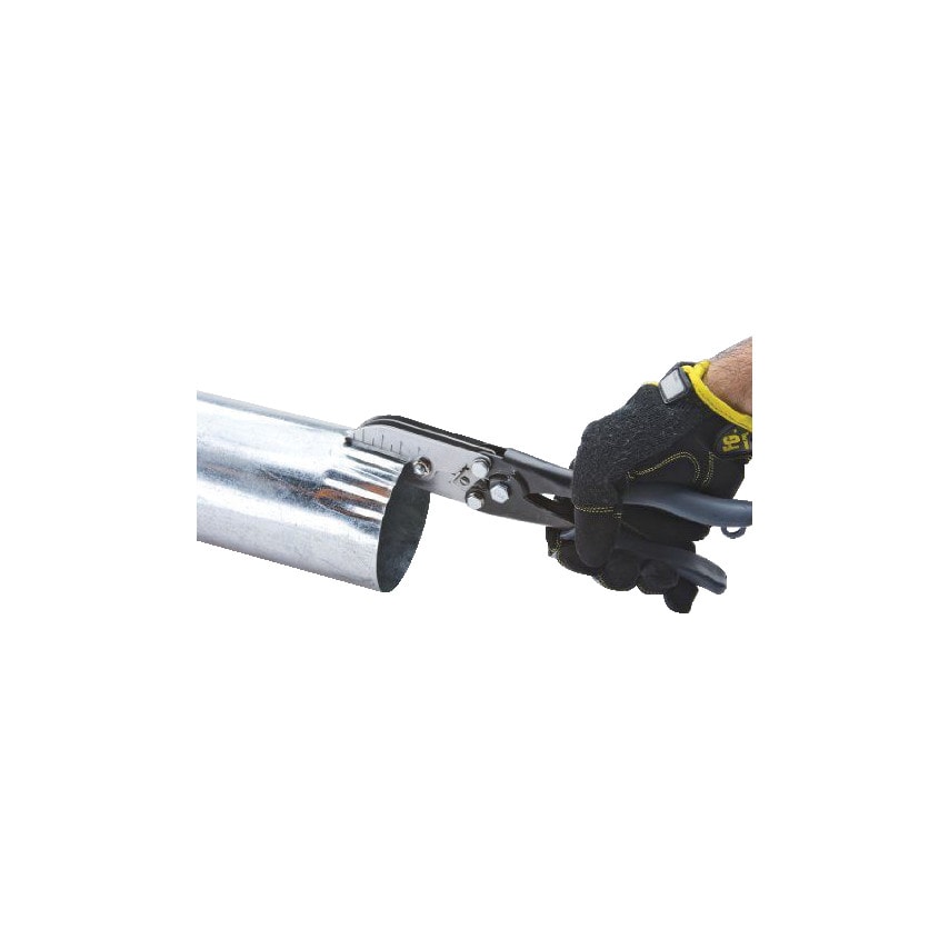 5-Blade Pipe Crimper Black PVC Handle