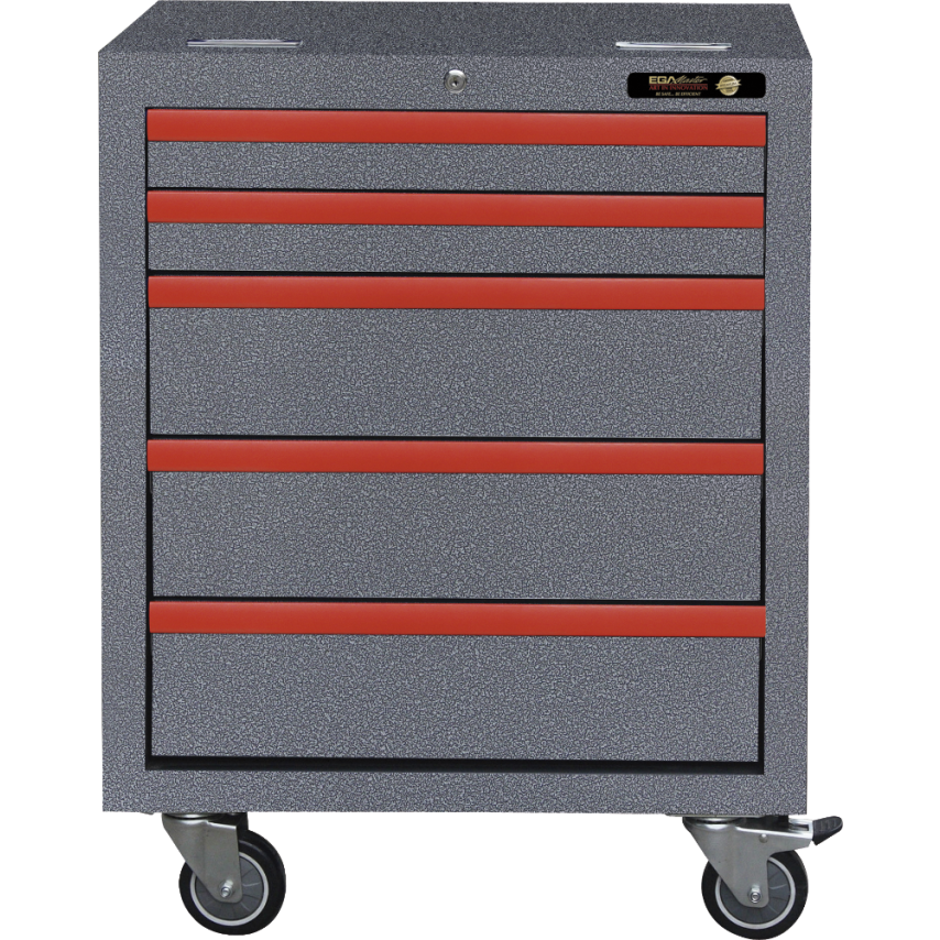 5-Drawer Cabinet with Wheels 645 x 458 X861, 5mm