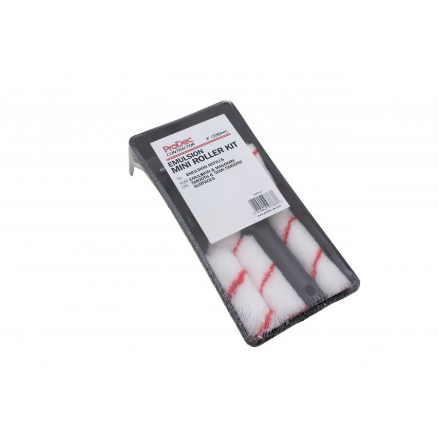 5X 4" Emulsion Mini Roller Kit