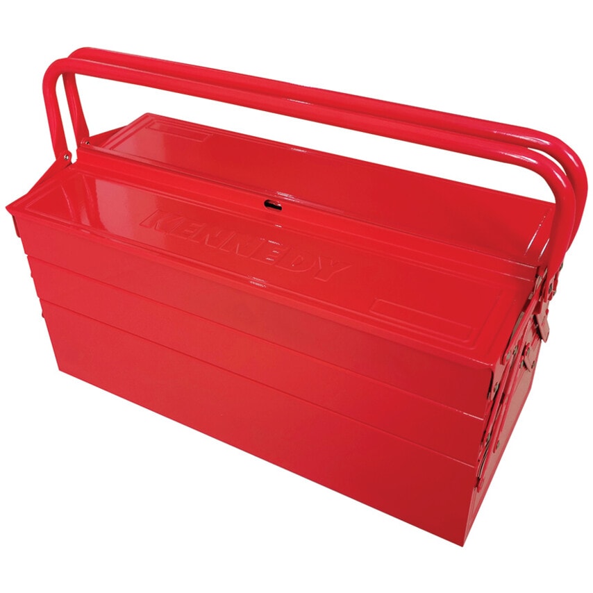 5 Compartment Cantilever Tool Box with Foam Inserts