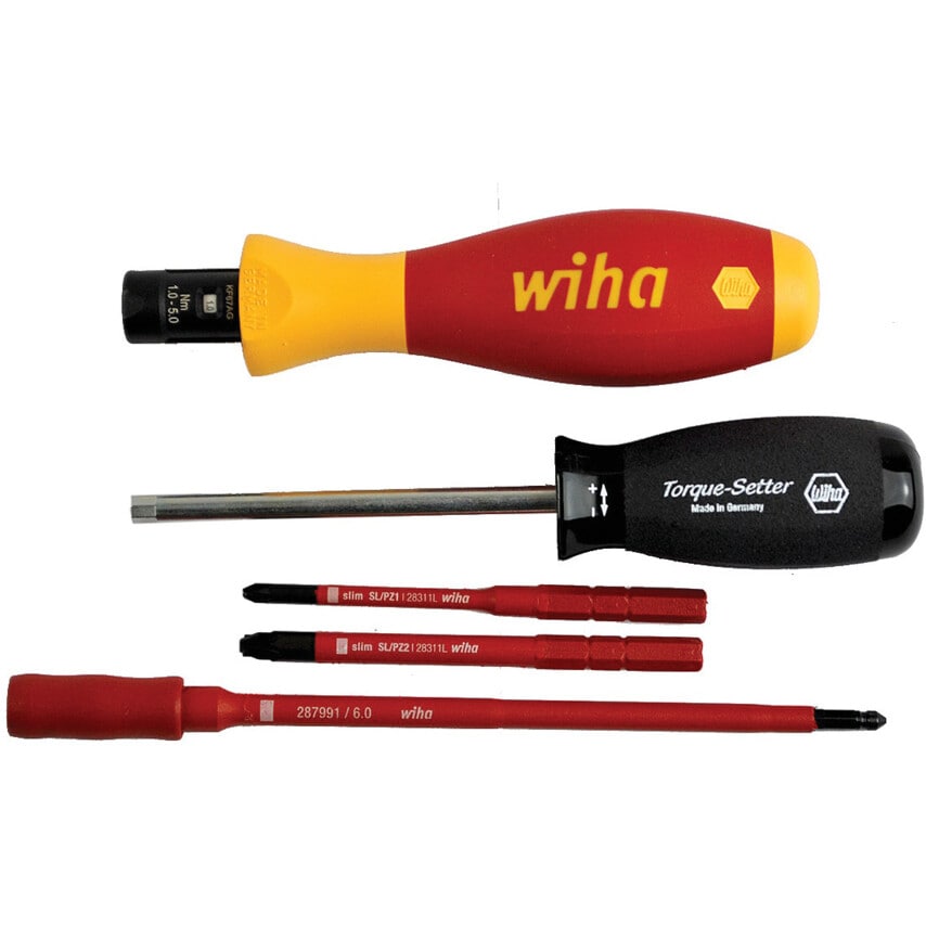5 Piece Torque Screwdriver Set
