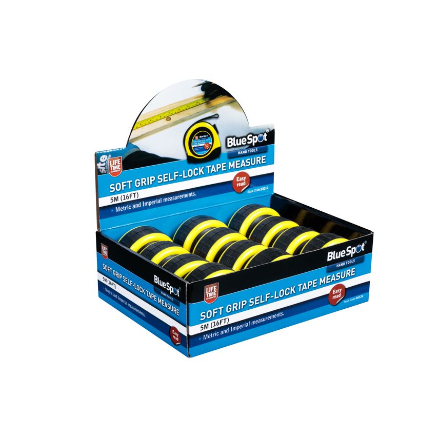 5m Soft Grip Self-Lock Tape Measure