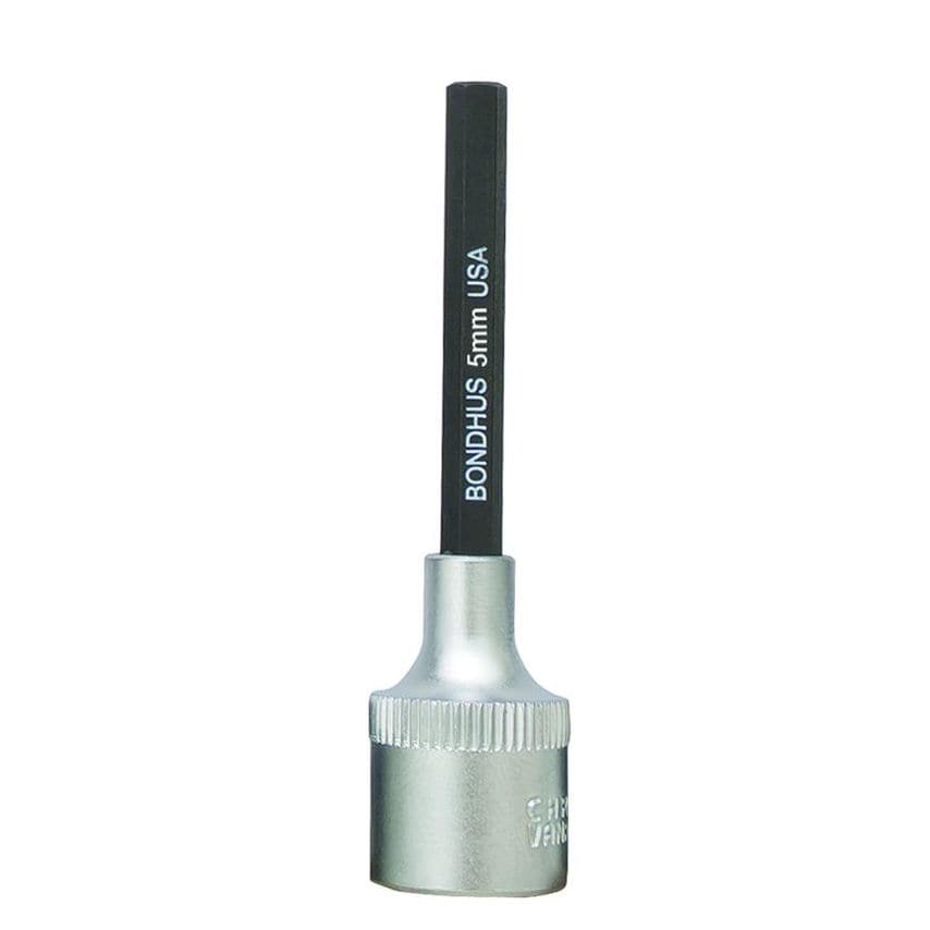 5mm Hex 2" Inhex Socket Bit + Hex Socket, 5mm, 43264