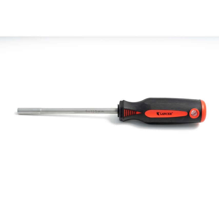 5mm Socket Nut Spinner/Driver Metric Hex Screwdriver Moulded Inserts Handle