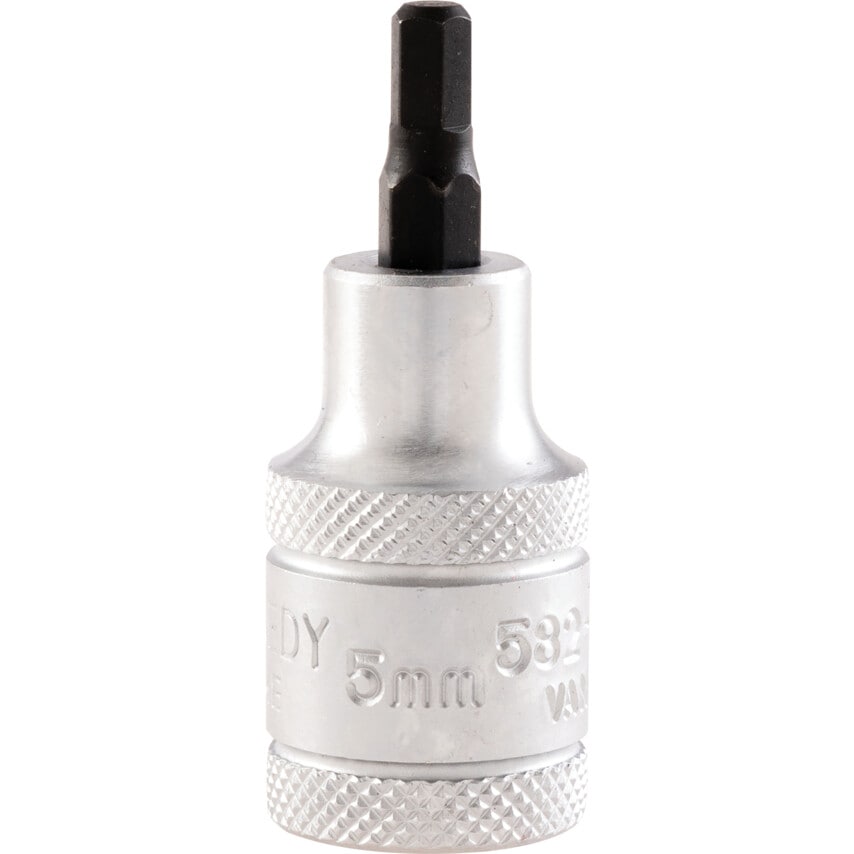 5mm x 55mm Hex Bit Socket 1/2" Square Drive