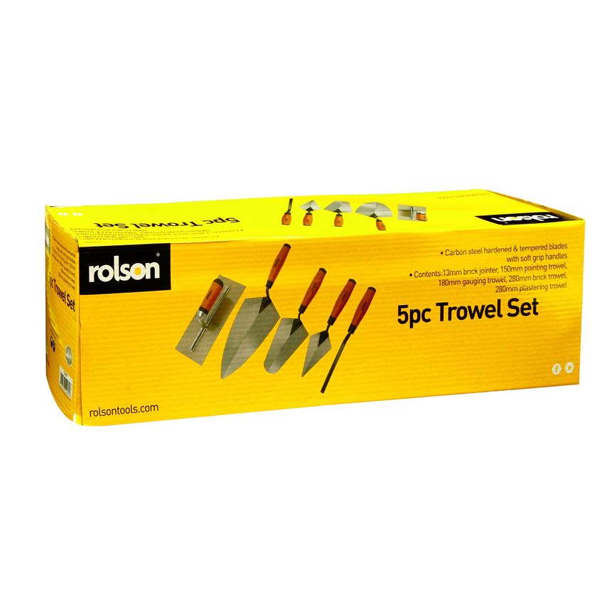 5pc Tradesman Trowel Set