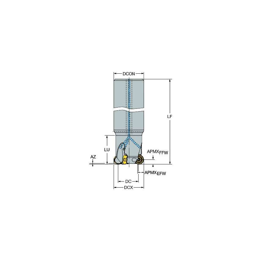 600-025A25-10H End Mill