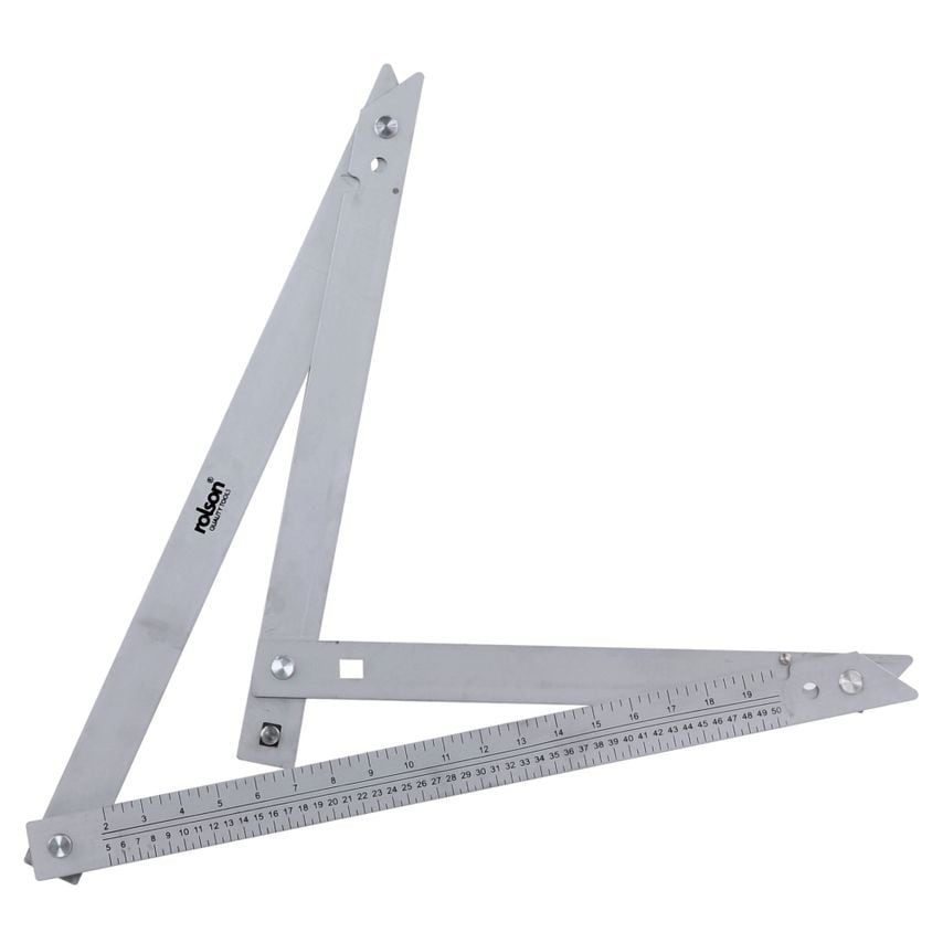 600mm Aluminium Foldg Square