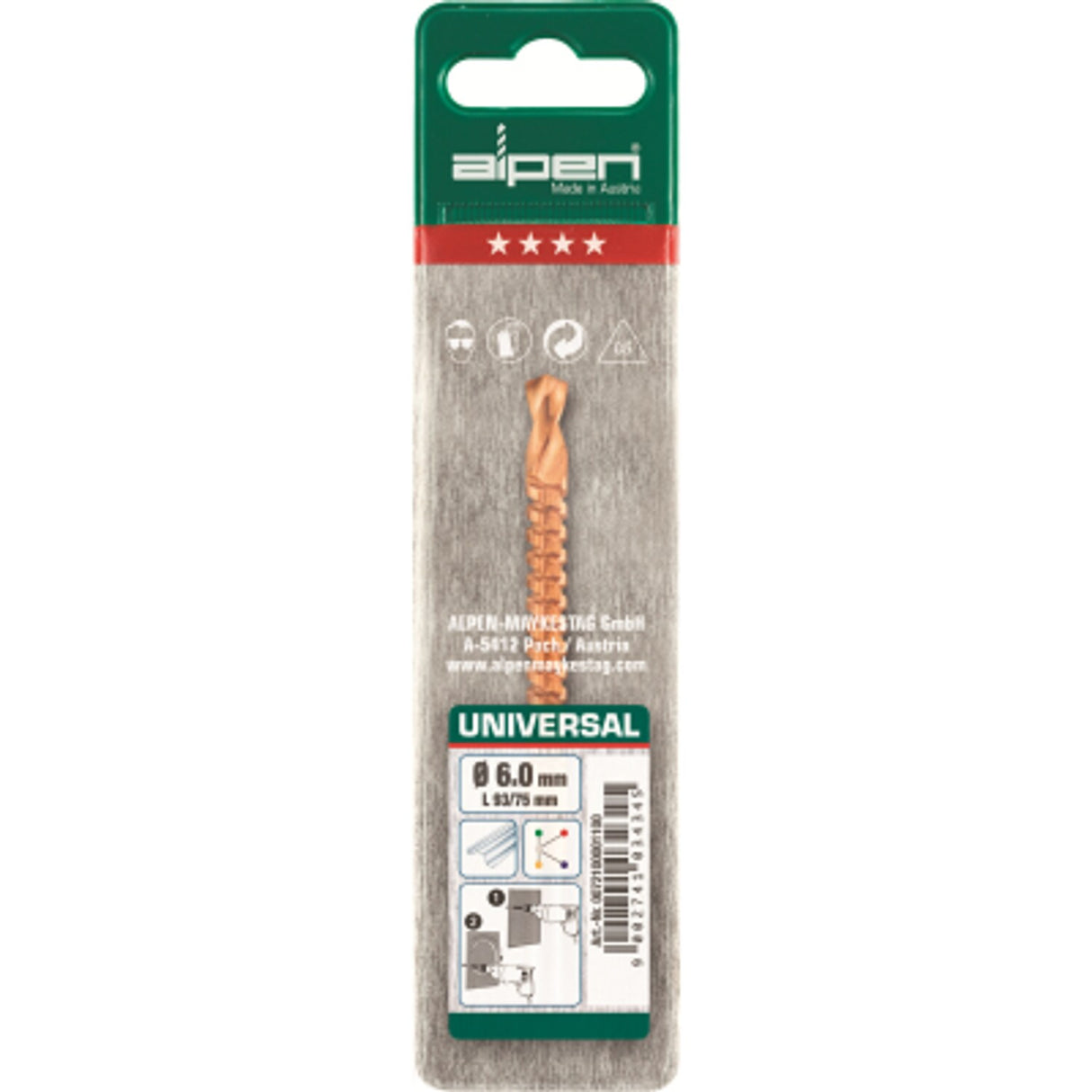 6.00mm HSS TiN Coated Drill File Rasp
