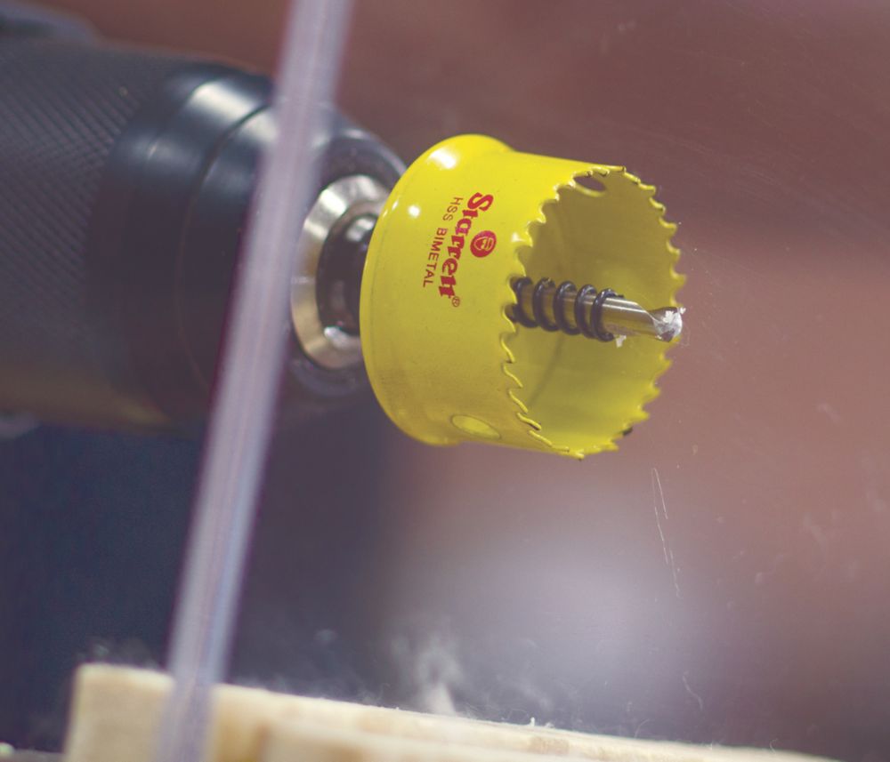 Starrett CSC20 Hex Shank Multi-Material Bi-Metal Cordless Smooth Cutting Hole Saw 20mm