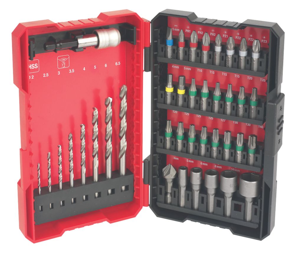 Einhell  Multi-Material HSS Drill & Screwdriver Bit Set 39 Pack