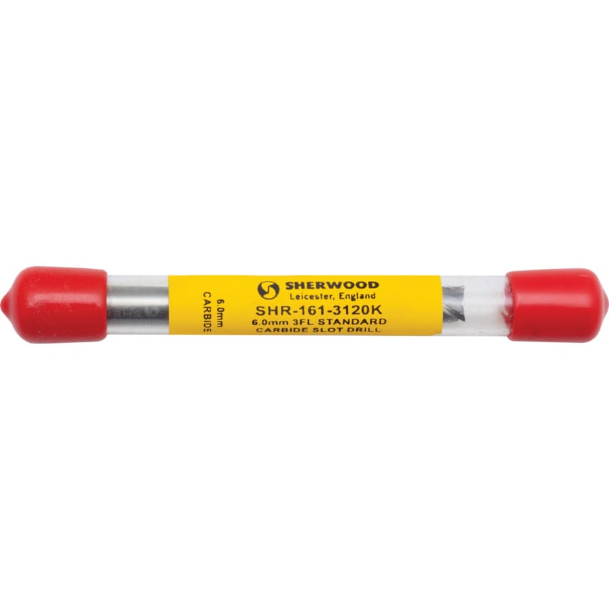 6.0MM 3FL Standard Carbide Slot Drill