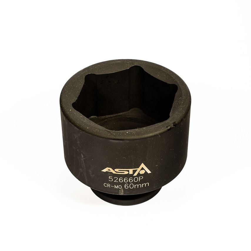 60mm 3/4" Drive Short Impact Socket 6 Point (6PT) Heavy Duty 75mm Length