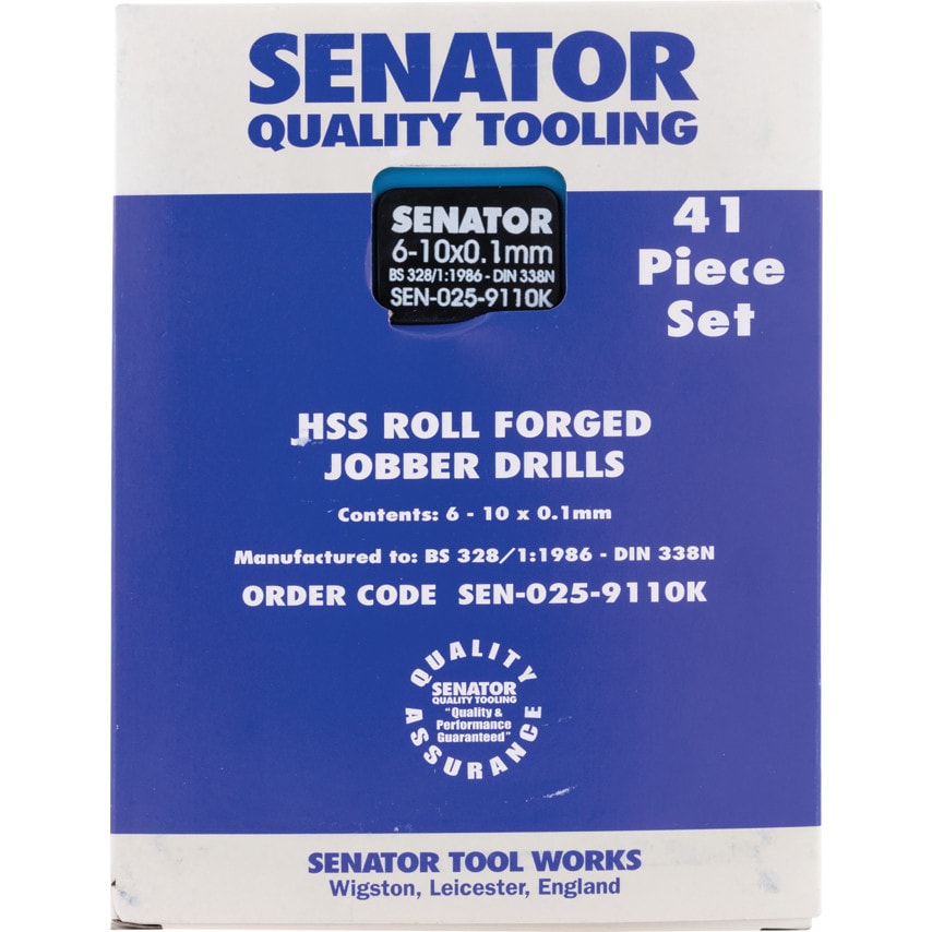6-10MMX0.1MM HSS S/S R-F Drill Set