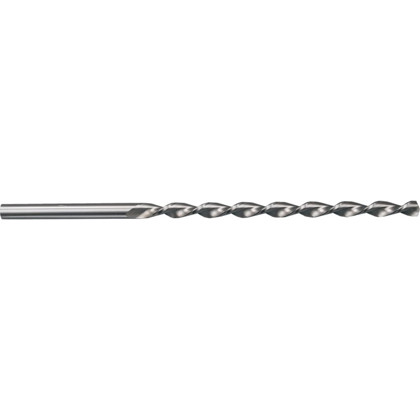 618 5/32" HSS-Co High Helix (Parabolic Flute) Straight Shank Extra Length Drills