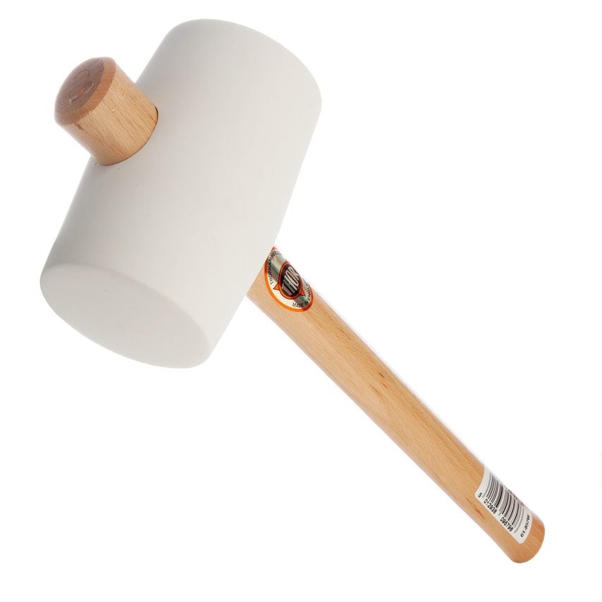 61-957W White Rubber Mallet (90MM) 1450g