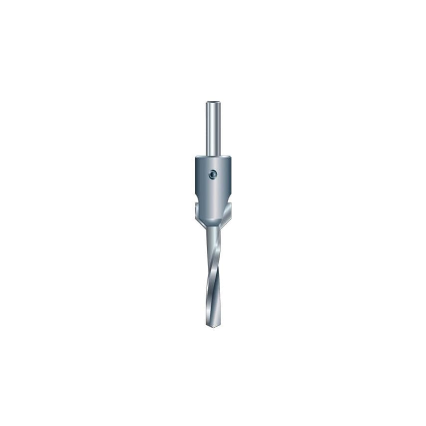 6200/12 5/8in Professional TCT Adjustable Drill and Countersink Set 1/4in Pilot