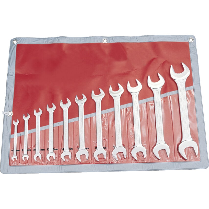 6-32mm CV Open End Spanner Set 11 Piece