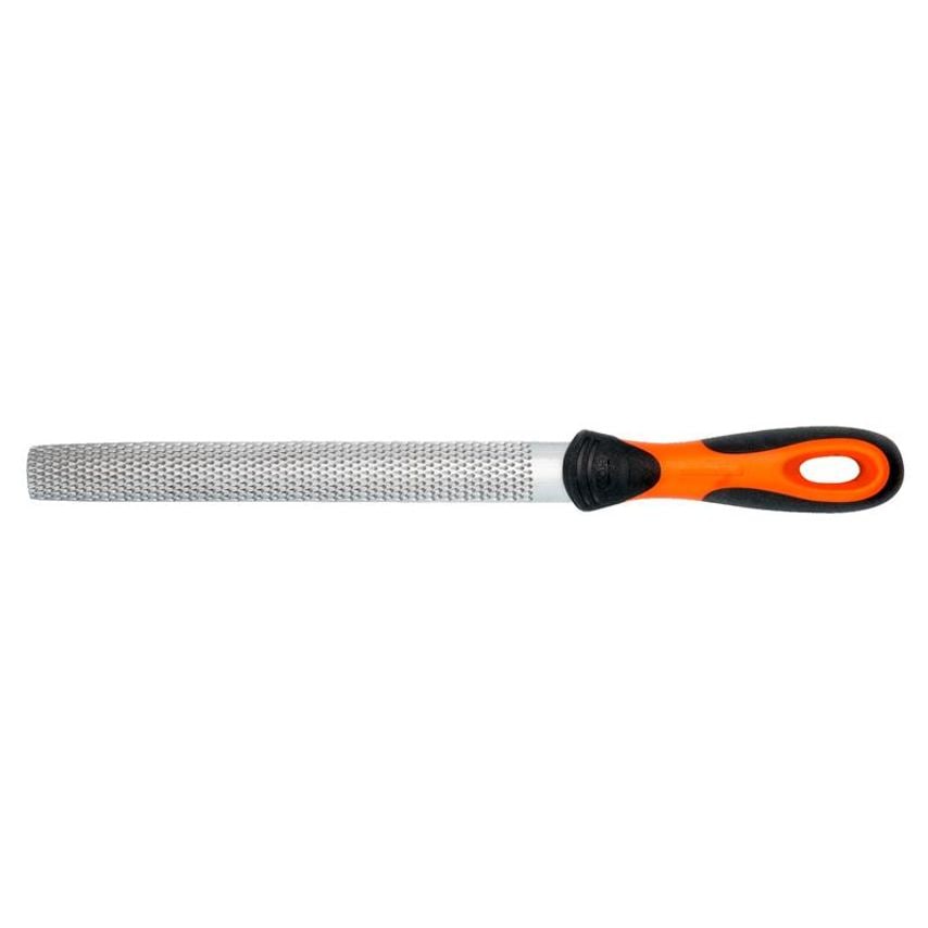6-343-08-2-2 ERGO Half-Round Second Cut Cabinet Rasp 200mm (8in) BAH34382H