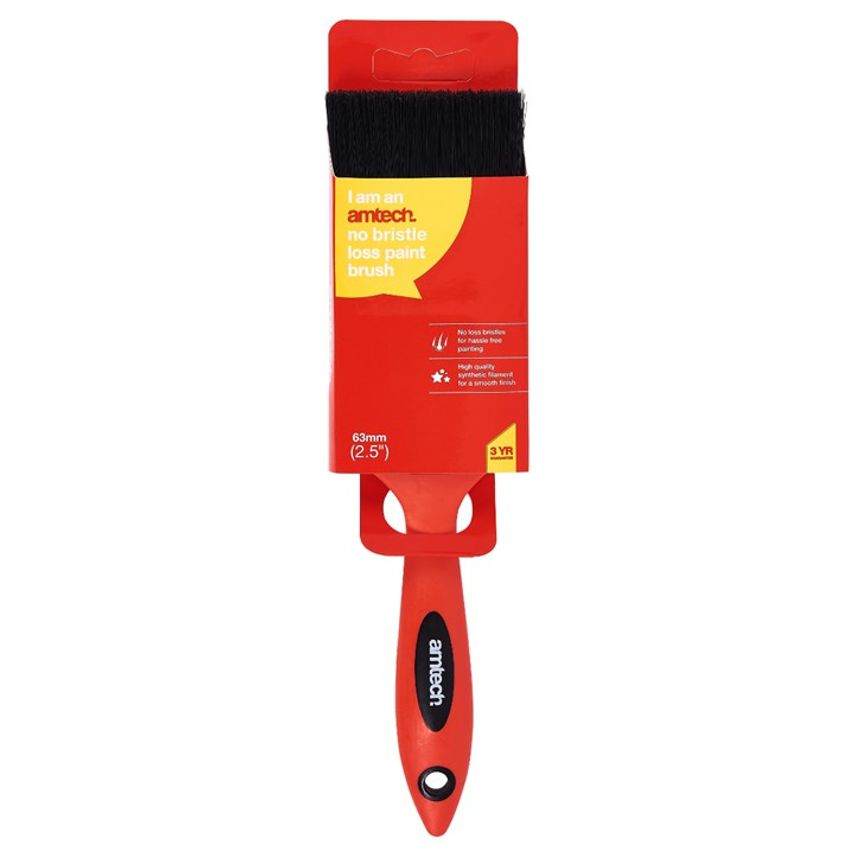 63mm (2.5") No Bristle Loss Paint Brush