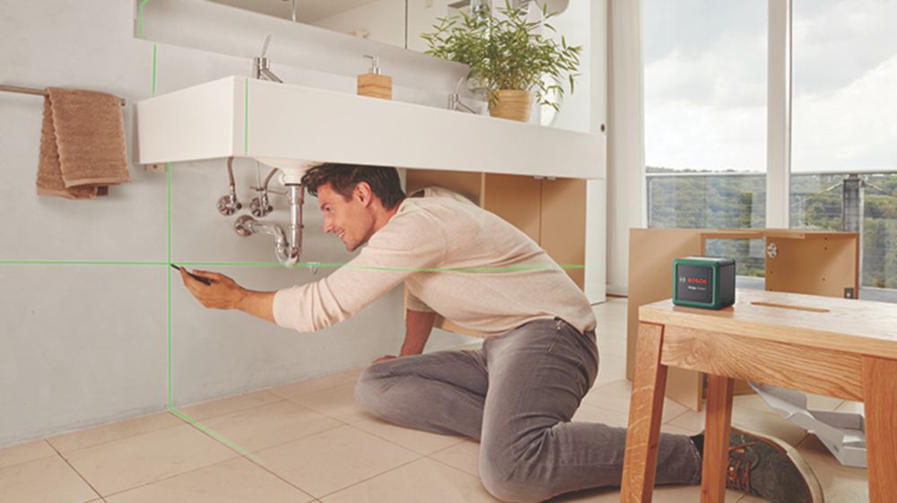 Bosch Quigo Green Self-Levelling Cross-Line Laser
