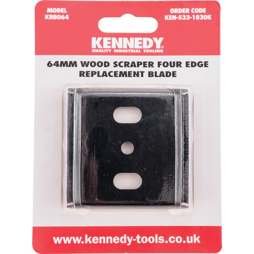 64mm Wood Scraper Four Edge Replacement Blade