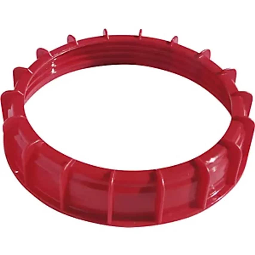 653715 Ring Nut, Red, 200mm