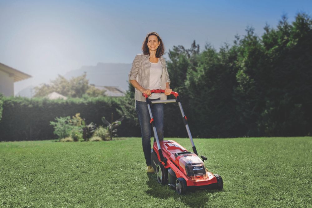 Einhell RASARRO 36/38 36V 2 x 4.0Ah Li-Ion Power X-Change Brushless Cordless 38cm Lawn Mower