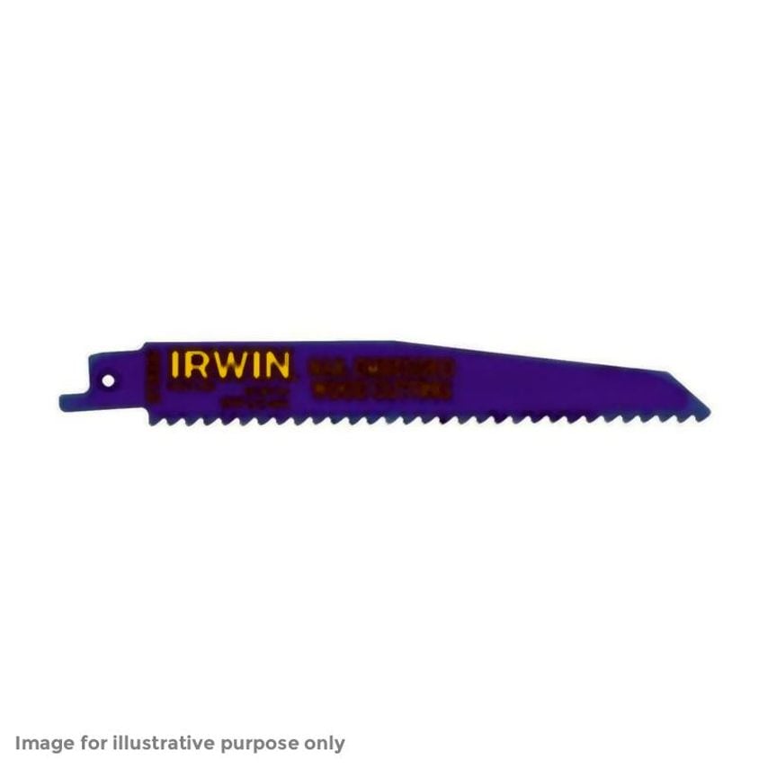 656R 150mm Sabre Saw Blade Nail Embedded Wood Pack of 2 IRW10506429