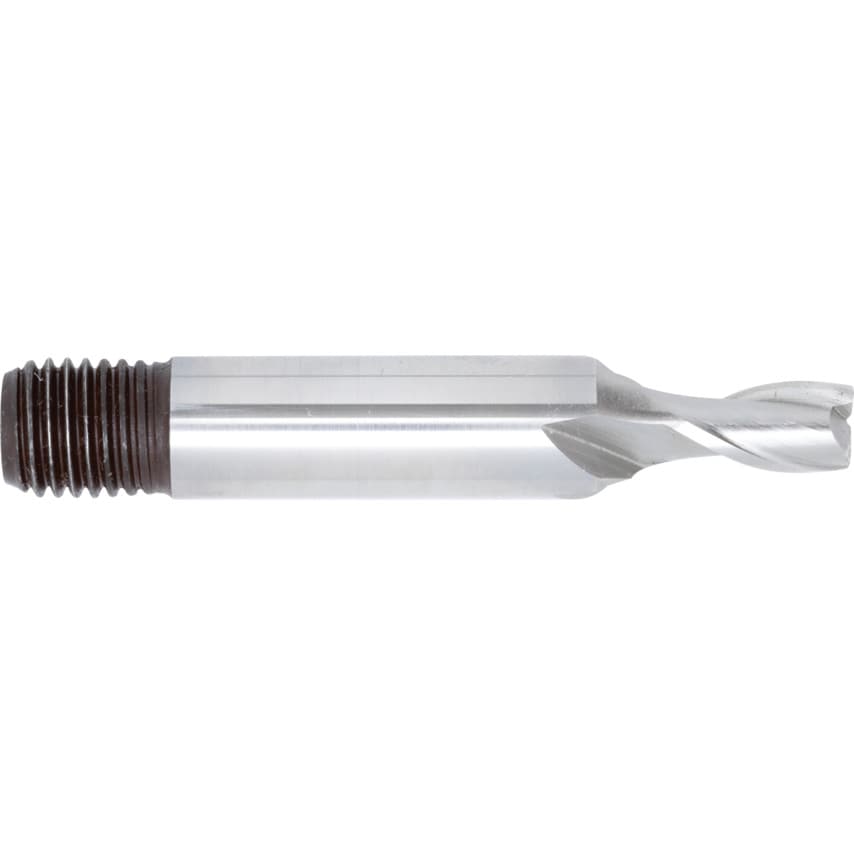 6.5MM HSS 2 Flute Threaded Shank Short Series Slot Drill