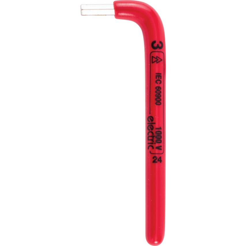 65 x 3mm Insulated Hexagon Key Safety Dip-Insulation DIN 911