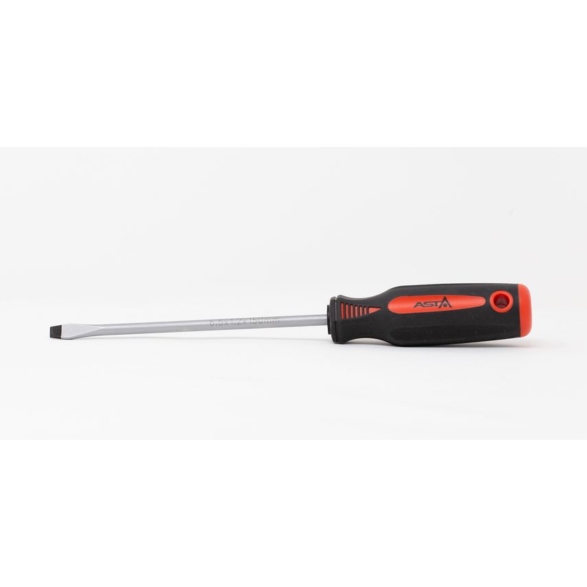 6.5mm Flat/Slotted Screwdriver Metric Magnetic Tip Mounted Entire Handle 150 mm