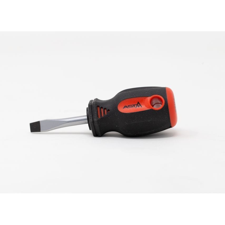 6.5mm Flat/Slotted Screwdriver Metric Magnetic Tip Mounted Entire Handle 38mm