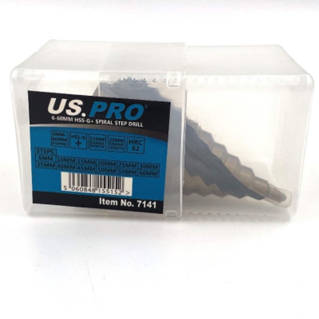 6-60mm HSS-G Spiral Step Drill