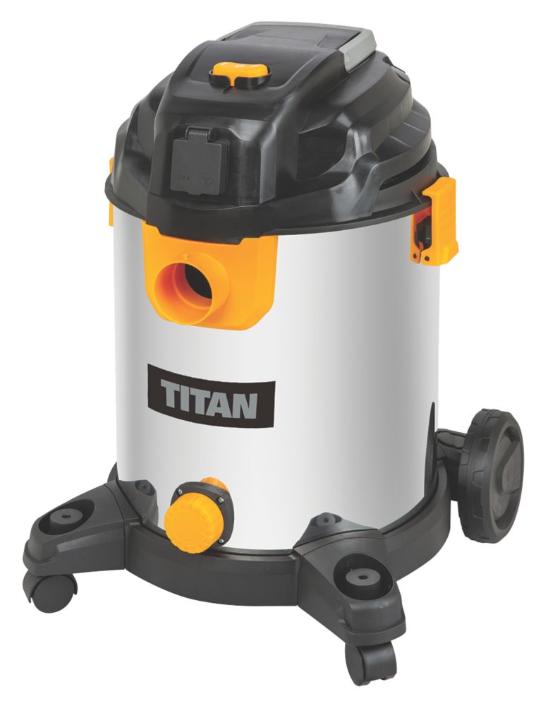 Titan TTB776VAC 1400W 30Ltr  Wet & Dry Vacuum 220-240V