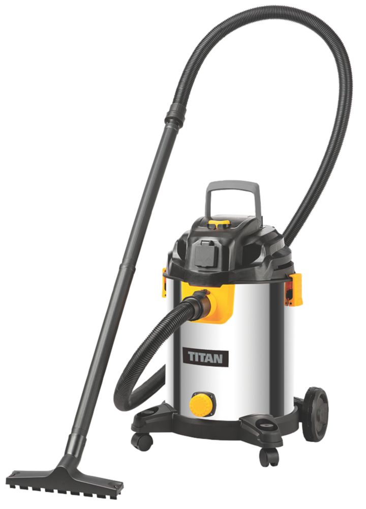 Titan TTB776VAC 1400W 30Ltr  Wet & Dry Vacuum 220-240V