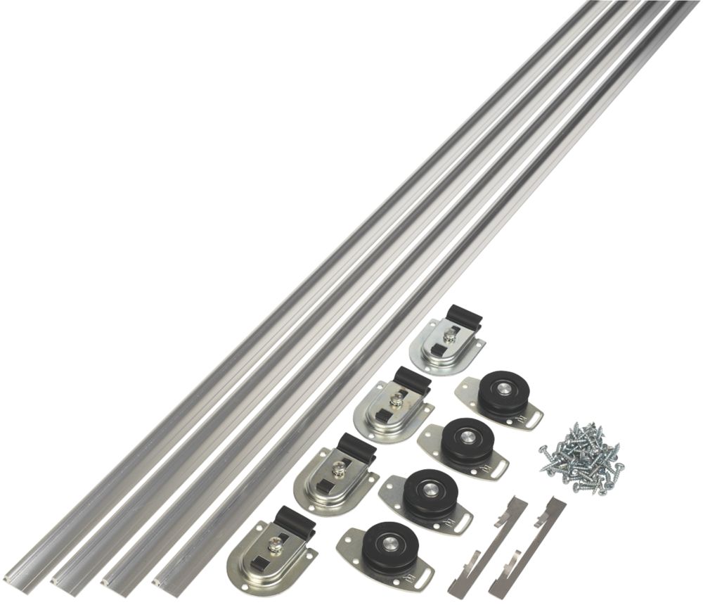 Rothley Ares 2 SD/AR218 2-Door Sliding Track System Aluminium 1800mm