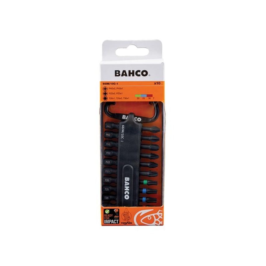 66IM/10C-1 Heavy-Duty Torsion Bit Set, 10 Piece BAH66IM10C1