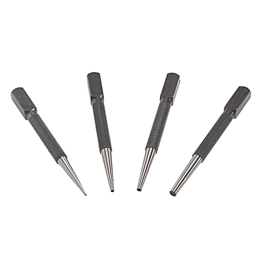 66SN4 Nail Punch Set 4 Piece PRI66SET4