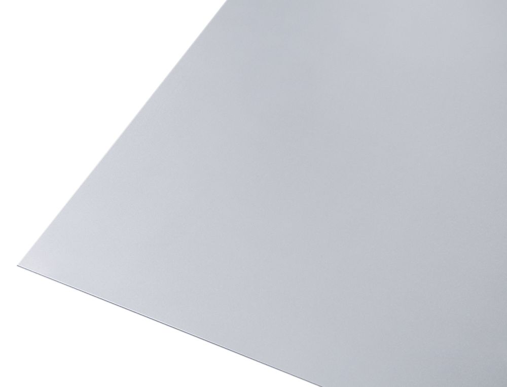 Rothley Smooth Protective Door Plate Galvanised Steel 250mm x 500mm