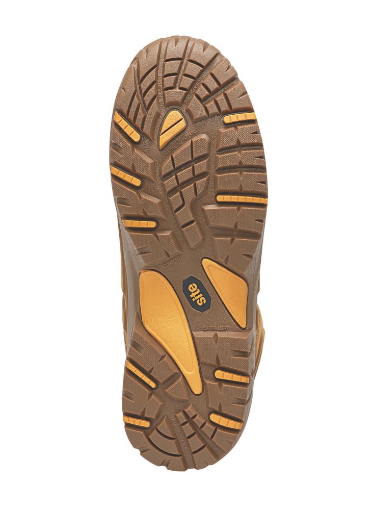 Site Fortress    Safety Boots Tan Size 9
