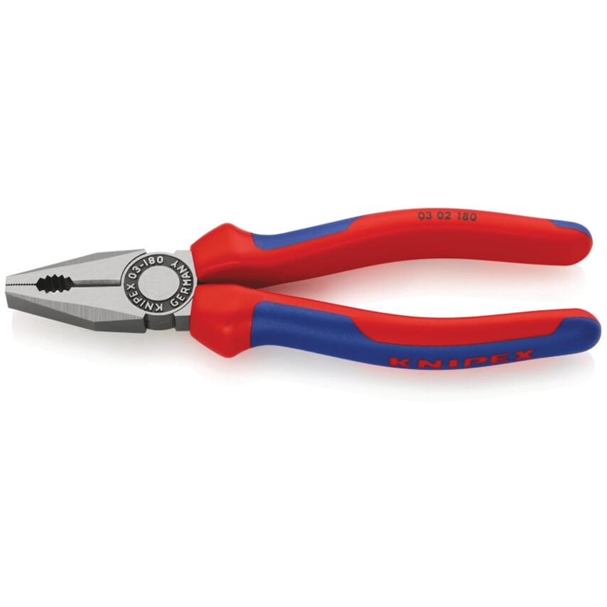 69574 Knipex 180mm Heavy Duty Combination Pliers