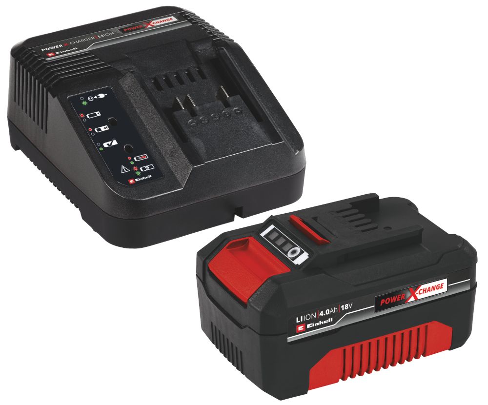 Einhell  18V 4.0Ah Li-Ion Power X-Change Battery Starter Kit